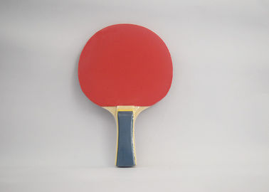 Ping Pong Bats No Sponge Penhold Style Color Dyed Handle