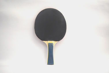 Ping Pong Bats No Sponge Penhold Style Color Dyed Handle