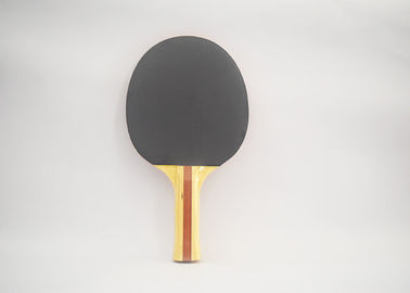 Standard Universal Table Tennis Rackets With Two Types Wood Stripes Handle