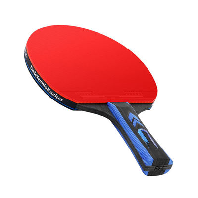 Control Well Table Tennis Rackets 5 Plies Natural Wood 3 Star Level For Allround Players