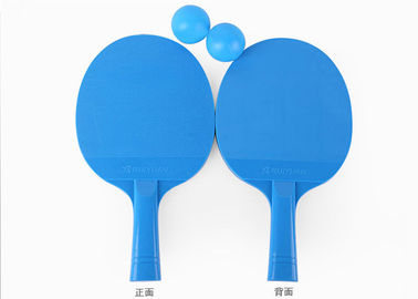 Yellow Hard Table Tennis Set With Balls For Beginner Recreation