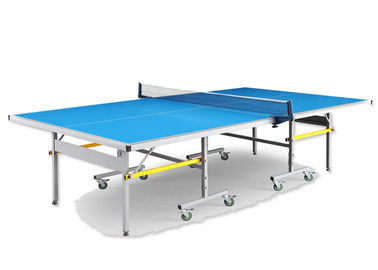 AL Steel Outdoor Table Tennis Table , Foldable AP Table Top Movable Sports Ping Pong Table