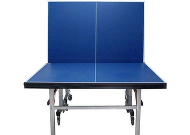 Professional MDF Indoor Table Tennis Table With Wheel Easy Install