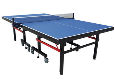 Professional MDF Indoor Table Tennis Table With Wheel Easy Install