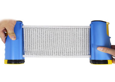 Logo Printed Retractable Portable Table Tennis Net And Post Size 175*19cm