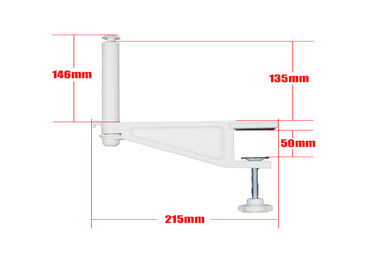 Plastic Table Tennis Table Net Clip Post Set For Adults / Ping Pong Accessories