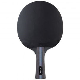 Professional Table Tennis Racket 4 Star 5Ply Offensive Blade Reversed Rubber With Sponge