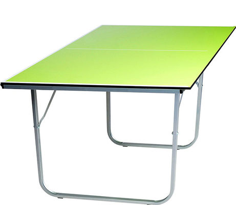 Foldable Indoor Table Tennis Table With MDF PVC Materials