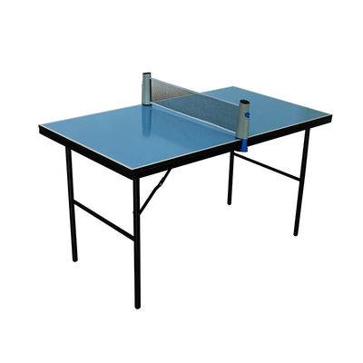 Mini Kids Table Tennis Table With Leg And Frame 12mm MDF Top Multi Function