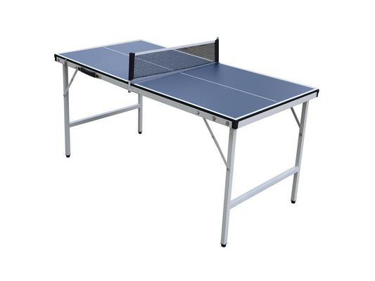 Midsize Outdoor Table Tennis Table Easy Folding With Painting And Net Caster