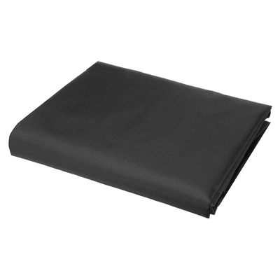 Polyester Table Tennis Cover Black Water Resistant With Paddle Pockets