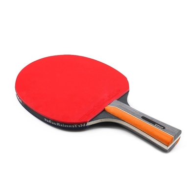 Poplar Plywood Table Tennis Set 2 Bat 3 Ball Reversed Sponge Concave Handle Kit